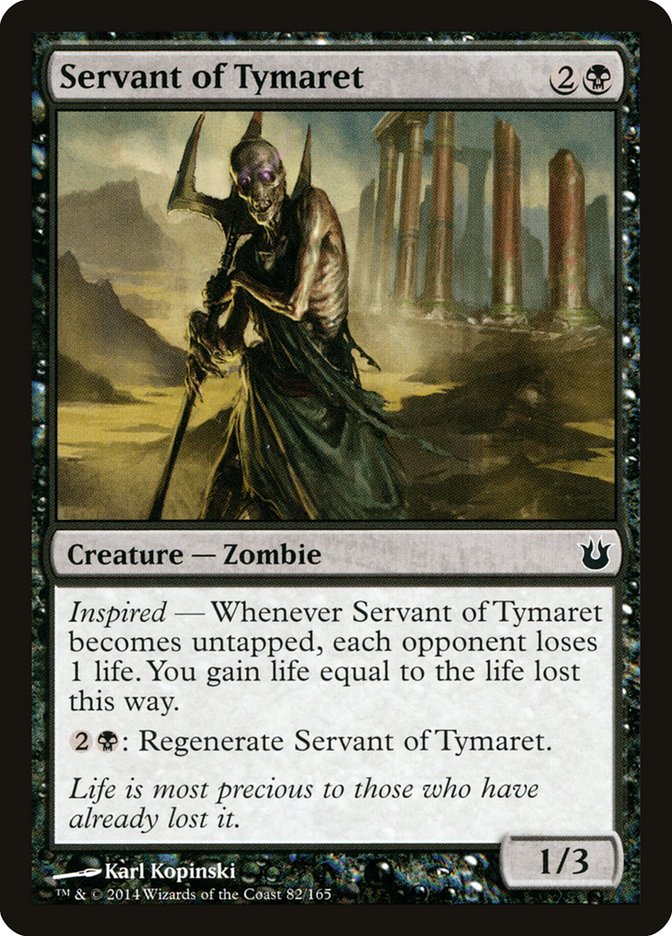Servant of Tymaret [Born of the Gods] | Black Swamp Games