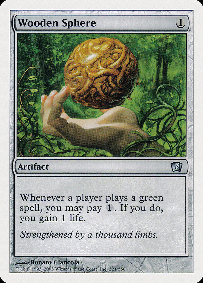 Wooden Sphere [Eighth Edition] | Black Swamp Games