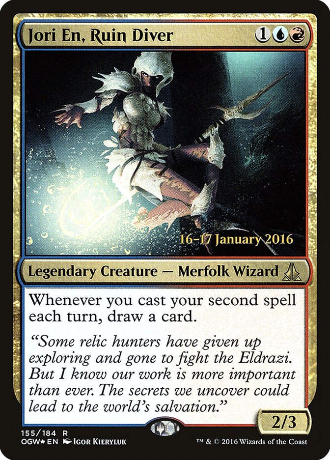 Jori En, Ruin Diver [Oath of the Gatewatch Prerelease Promos] | Black Swamp Games