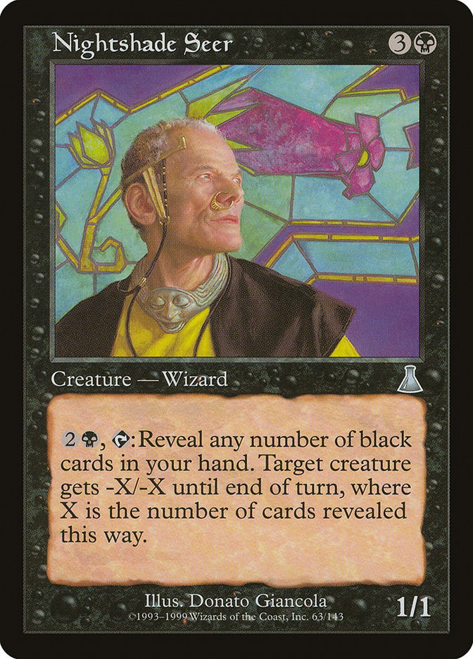 Nightshade Seer [Urza's Destiny] | Black Swamp Games
