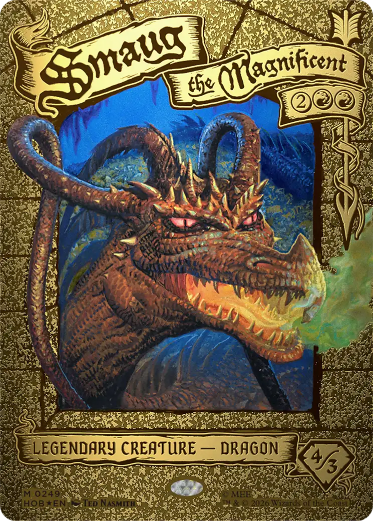 Smaug the Magnificent (Borderless) [The Hobbit] | Black Swamp Games