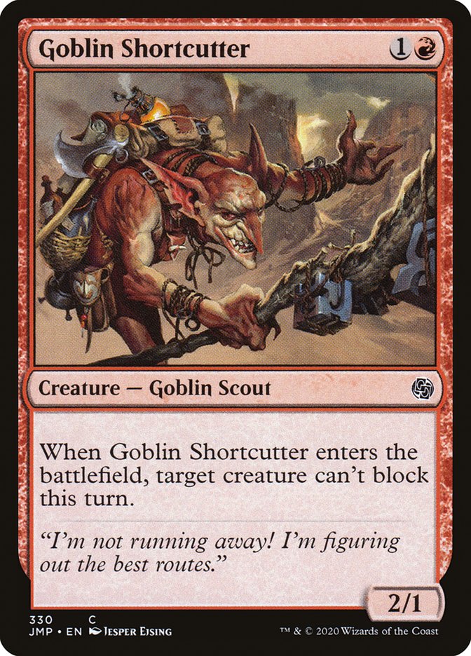 Goblin Shortcutter [Jumpstart] | Black Swamp Games