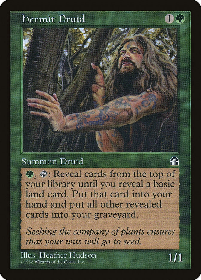 Hermit Druid [Stronghold] | Black Swamp Games