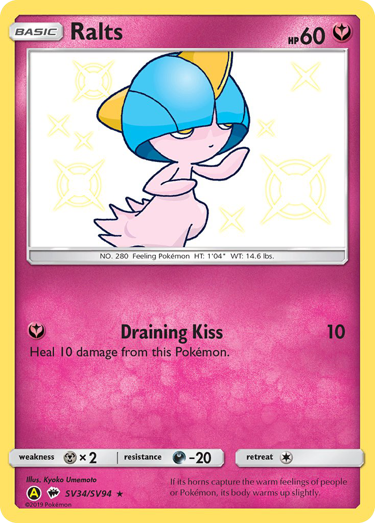 Ralts (SV34/SV94) [Sun & Moon: Hidden Fates - Shiny Vault] | Black Swamp Games