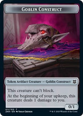 Satyr // Goblin Construct Double-Sided Token [Challenger Decks 2021 Tokens] | Black Swamp Games