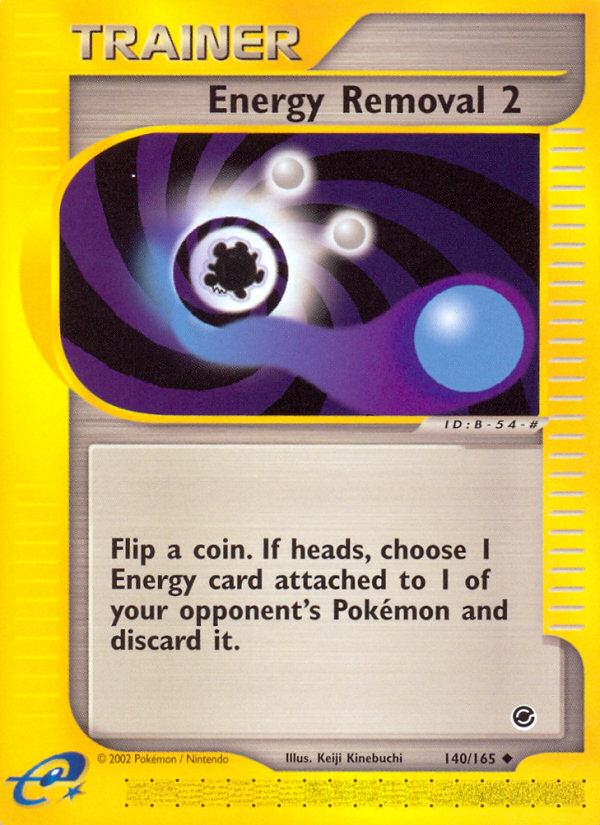 Energy Removal 2 (140/165) [Expedition: Base Set] | Black Swamp Games