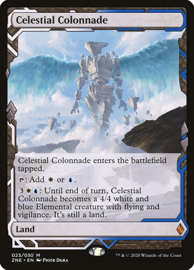 Celestial Colonnade (Expeditions) [Zendikar Rising Expeditions] | Black Swamp Games
