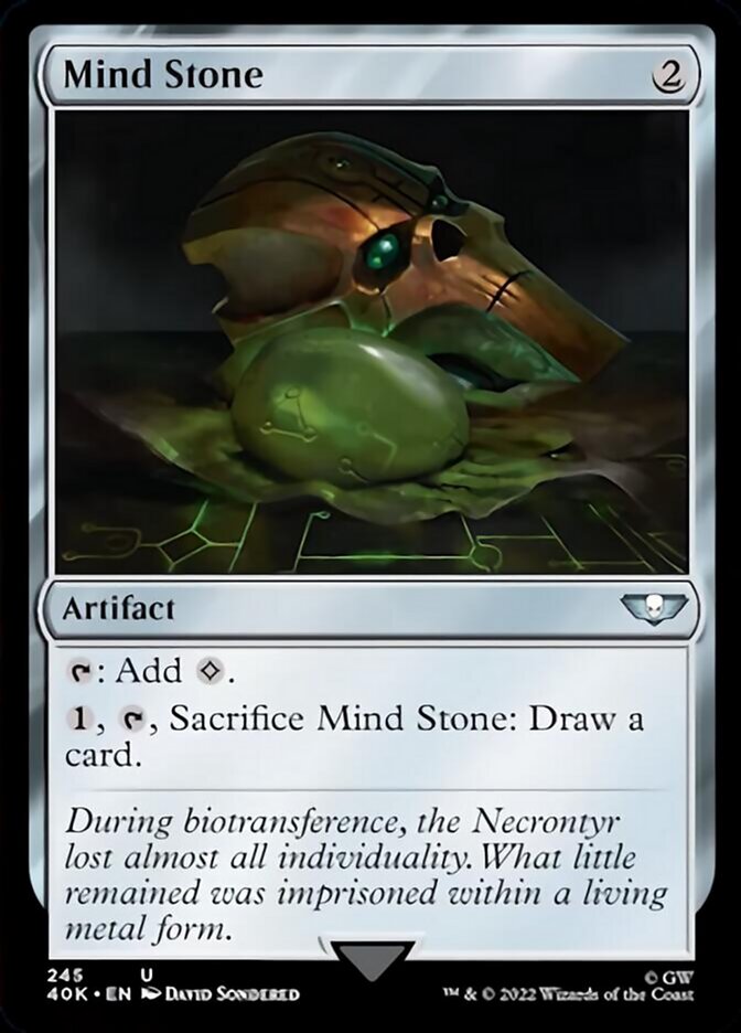 Mind Stone (245) (Surge Foil) [Warhammer 40,000] | Black Swamp Games