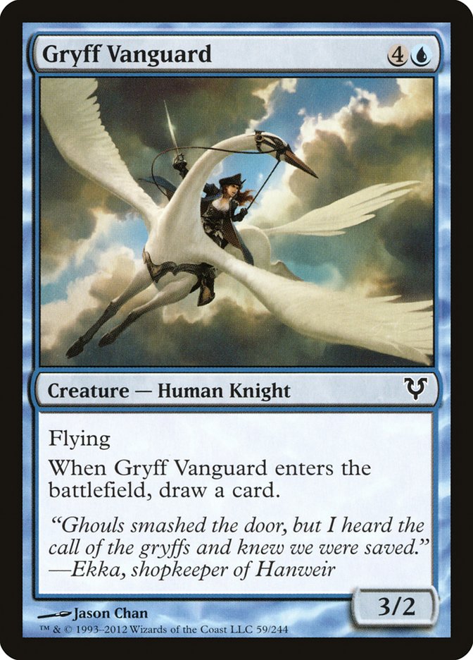Gryff Vanguard [Avacyn Restored] | Black Swamp Games