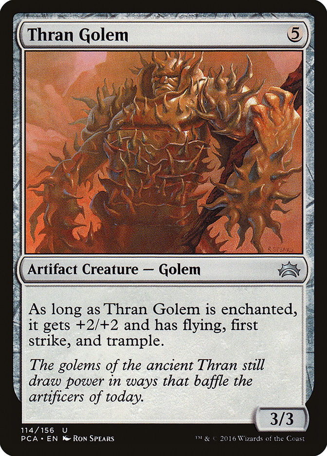Thran Golem [Planechase Anthology] | Black Swamp Games