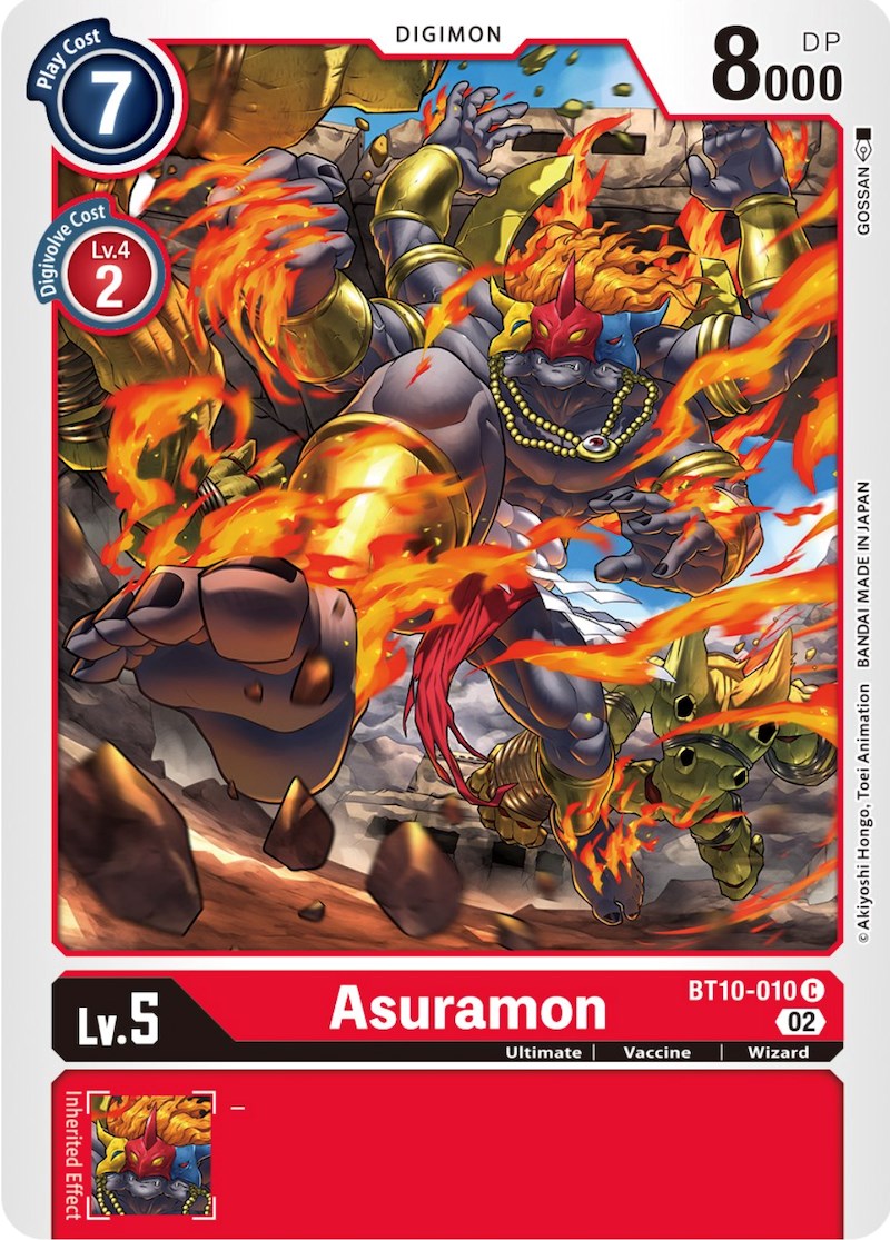 Asuramon [BT10-010] [Xros Encounter] | Black Swamp Games