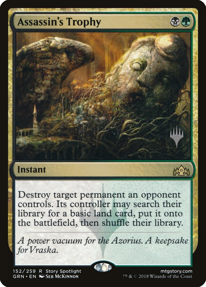 Assassin's Trophy (Promo Pack) [Guilds of Ravnica Promos] | Black Swamp Games