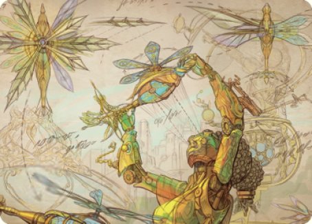 Inspiring Statuary Art Card [The Brothers' War Art Series] | Black Swamp Games