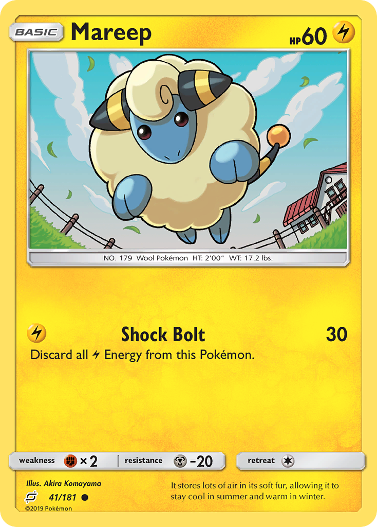 Mareep (41/181) [Sun & Moon: Team Up] | Black Swamp Games