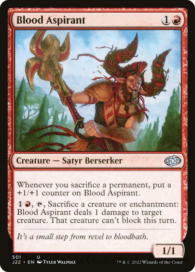 Blood Aspirant [Jumpstart 2022] | Black Swamp Games