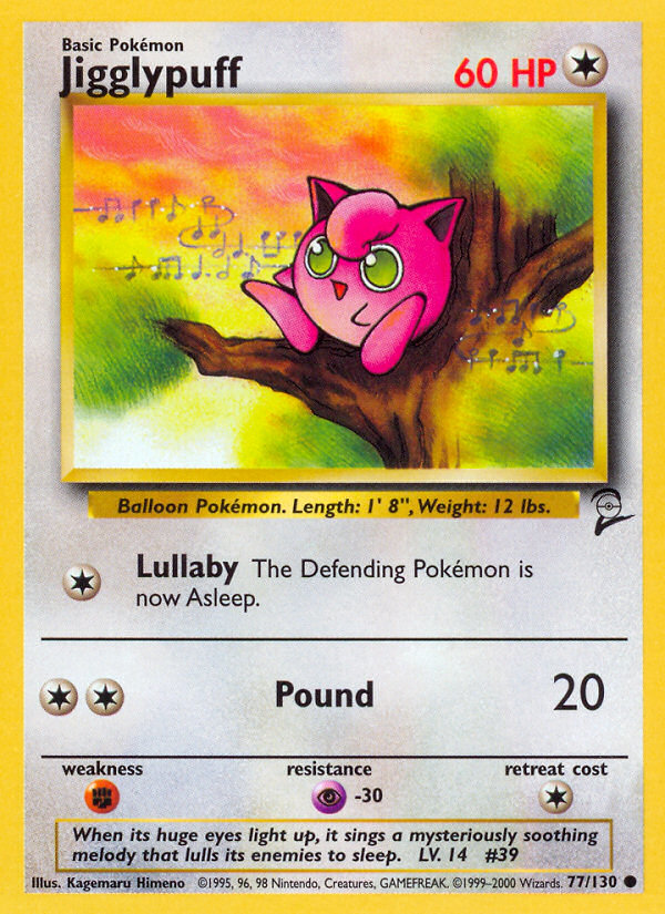 Jigglypuff (77/130) [Base Set 2] | Black Swamp Games