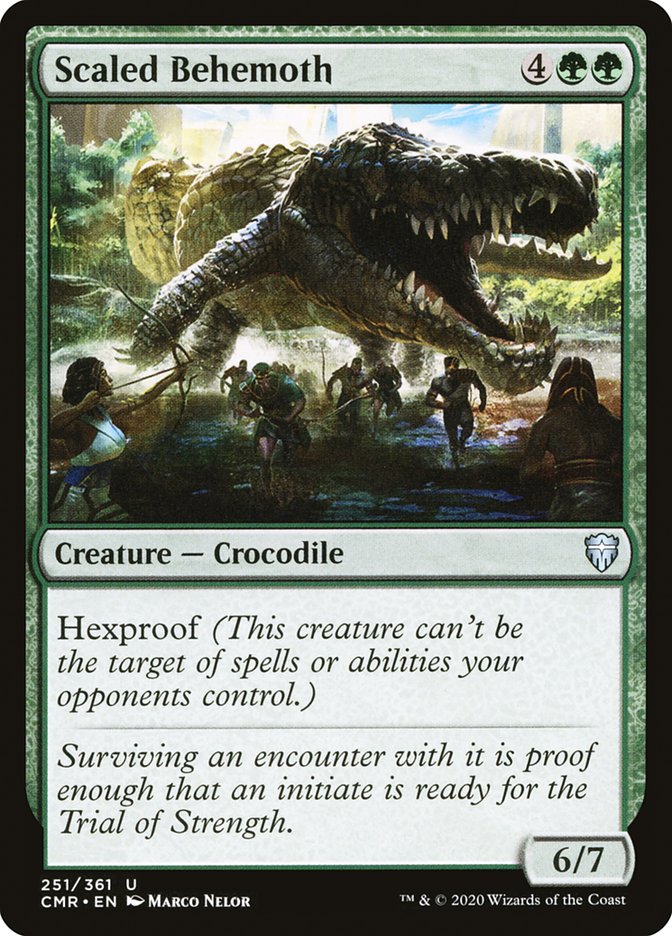 Scaled Behemoth [Commander Legends] | Black Swamp Games