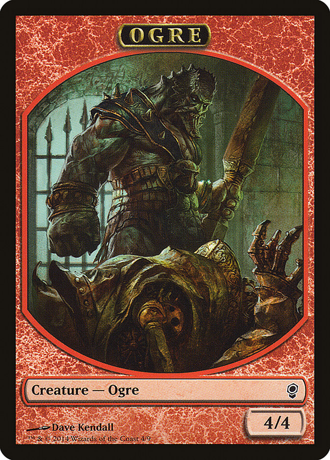 Ogre Token [Conspiracy Tokens] | Black Swamp Games