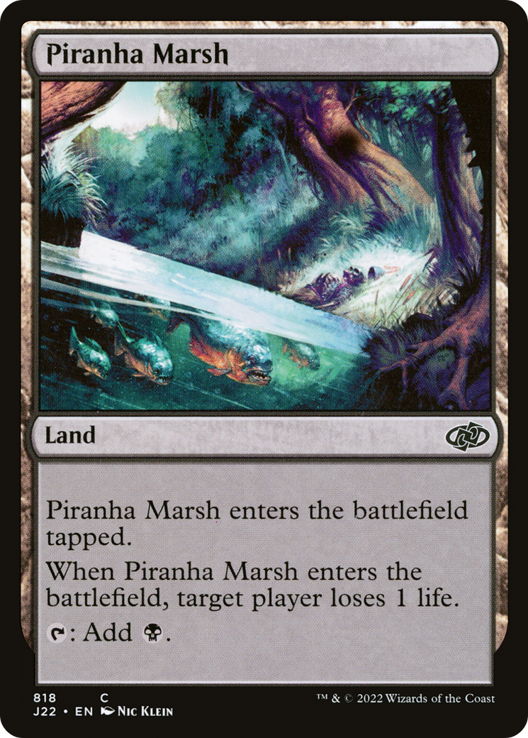 Piranha Marsh [Jumpstart 2022] | Black Swamp Games