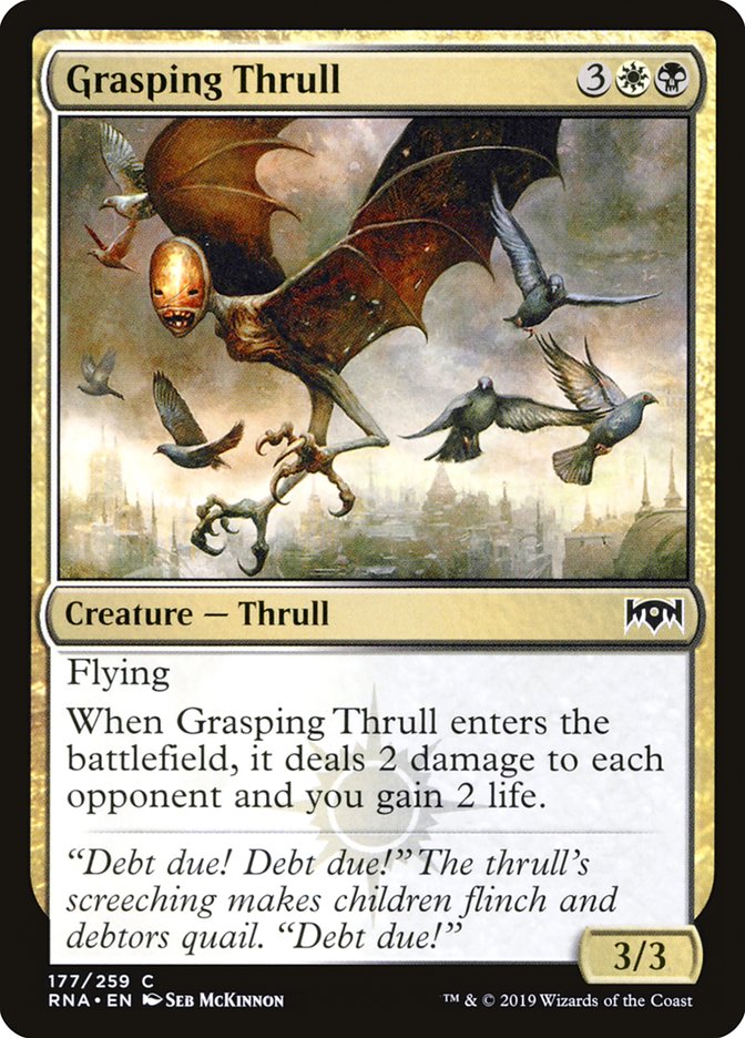 Grasping Thrull [Ravnica Allegiance] | Black Swamp Games