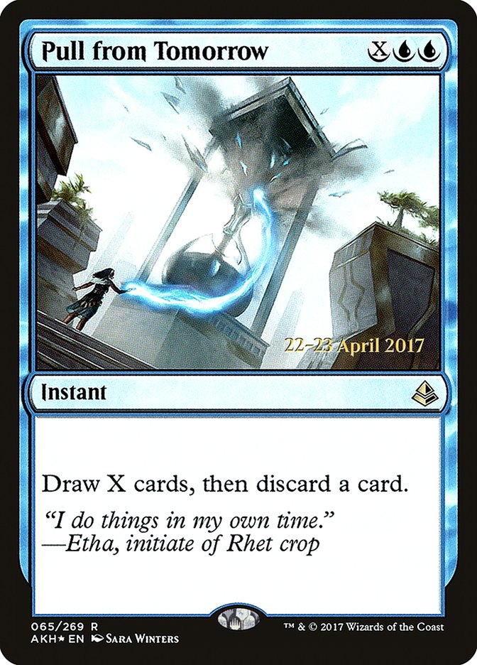 Pull from Tomorrow [Amonkhet Prerelease Promos] | Black Swamp Games