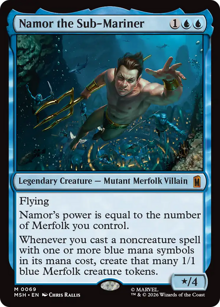 Namor the Sub-Mariner [Marvel Super Heroes] | Black Swamp Games