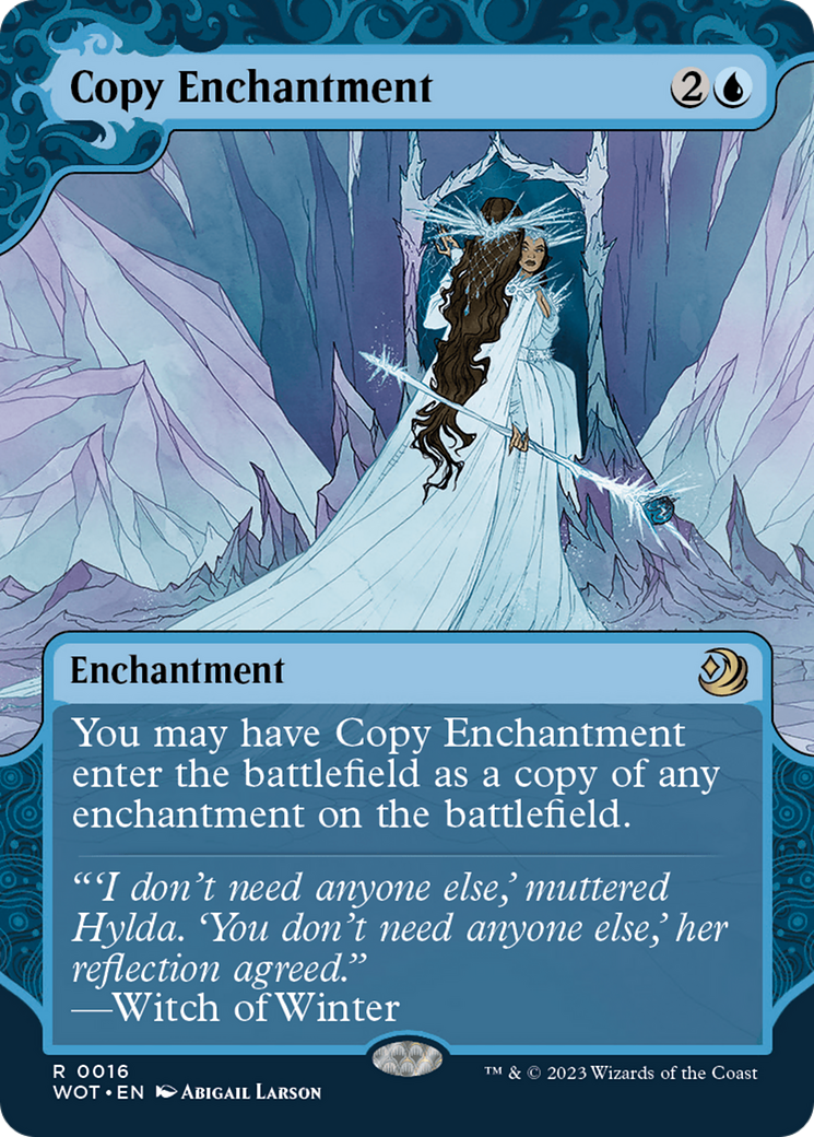 Copy Enchantment [Wilds of Eldraine: Enchanting Tales] | Black Swamp Games