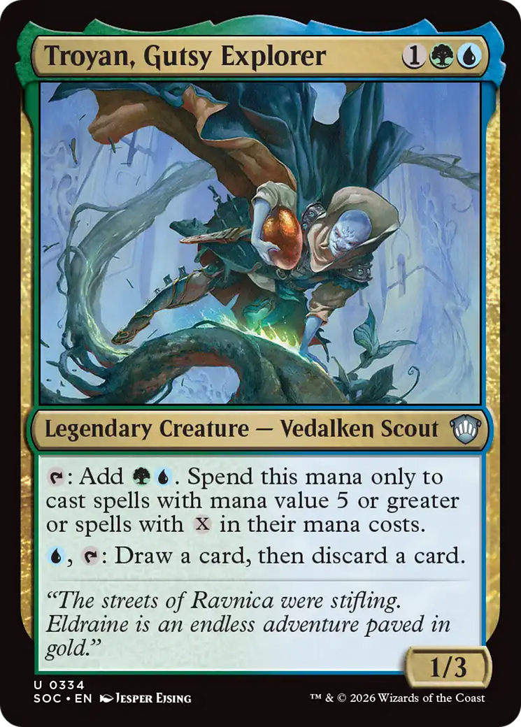 Troyan, Gutsy Explorer [Secrets of Strixhaven Commander] | Black Swamp Games