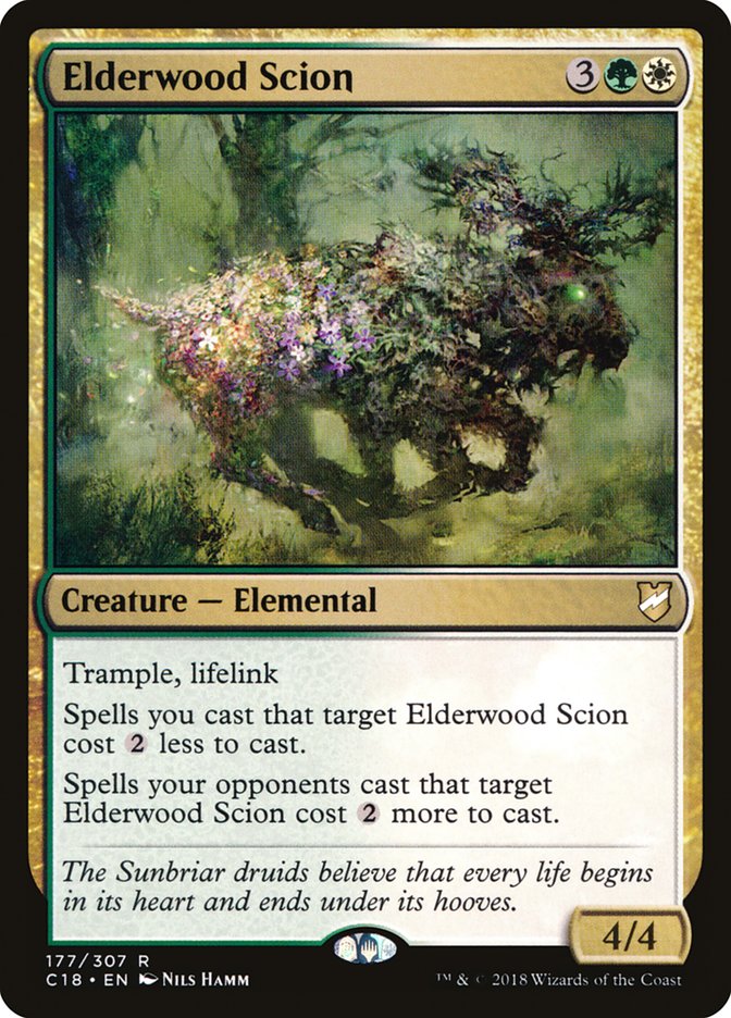 Elderwood Scion [Commander 2018] | Black Swamp Games