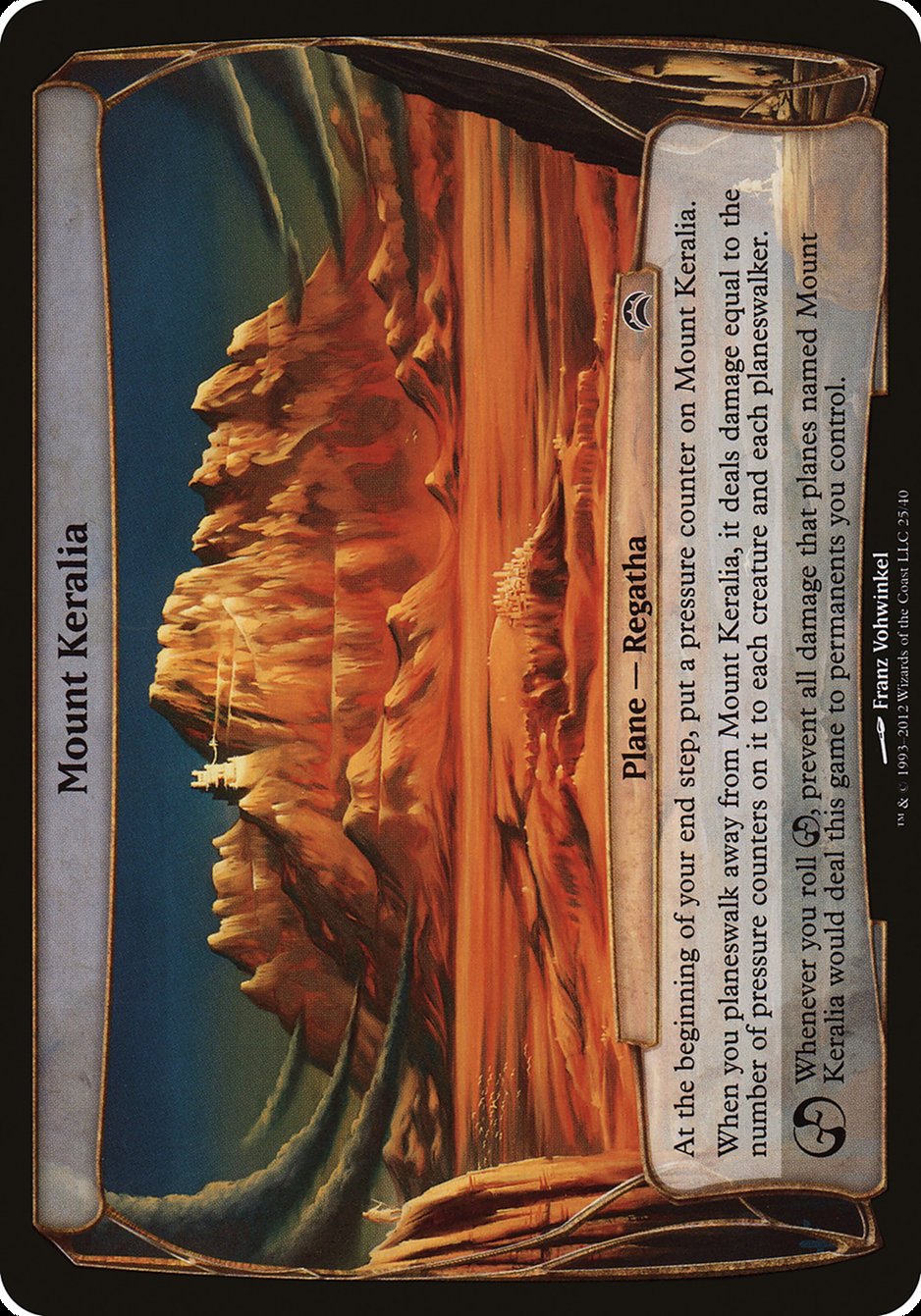 Mount Keralia (Planes) [Planechase 2012 Planes] | Black Swamp Games