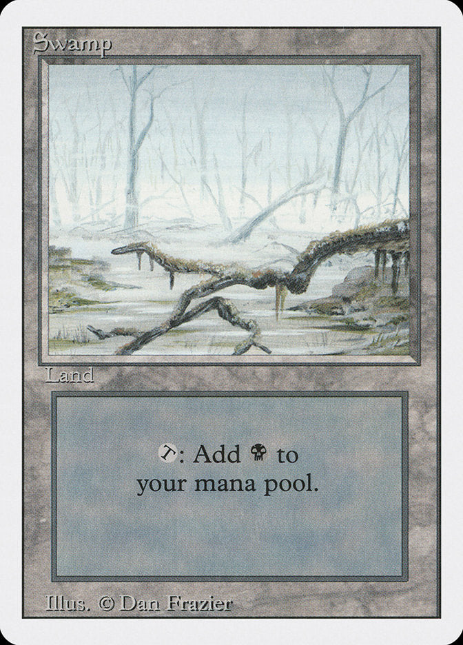 Swamp (White Fog in Trees) [Revised Edition] | Black Swamp Games