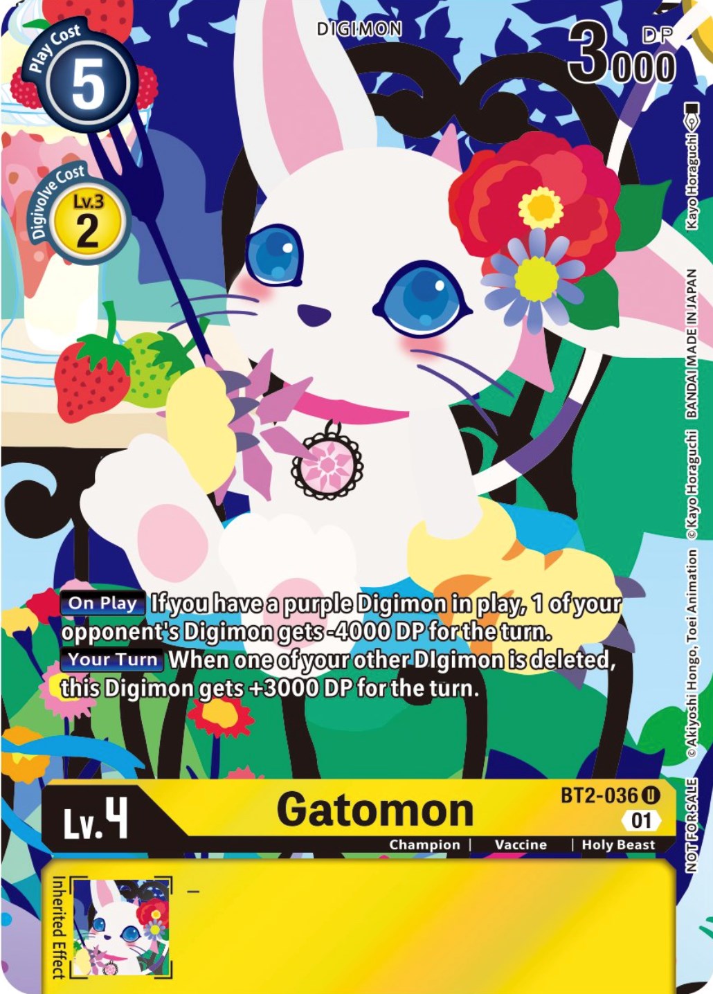 Gatomon [BT2-036] (Tamer's Card Set 2 Floral Fun) [Release Special Booster Promos] | Black Swamp Games