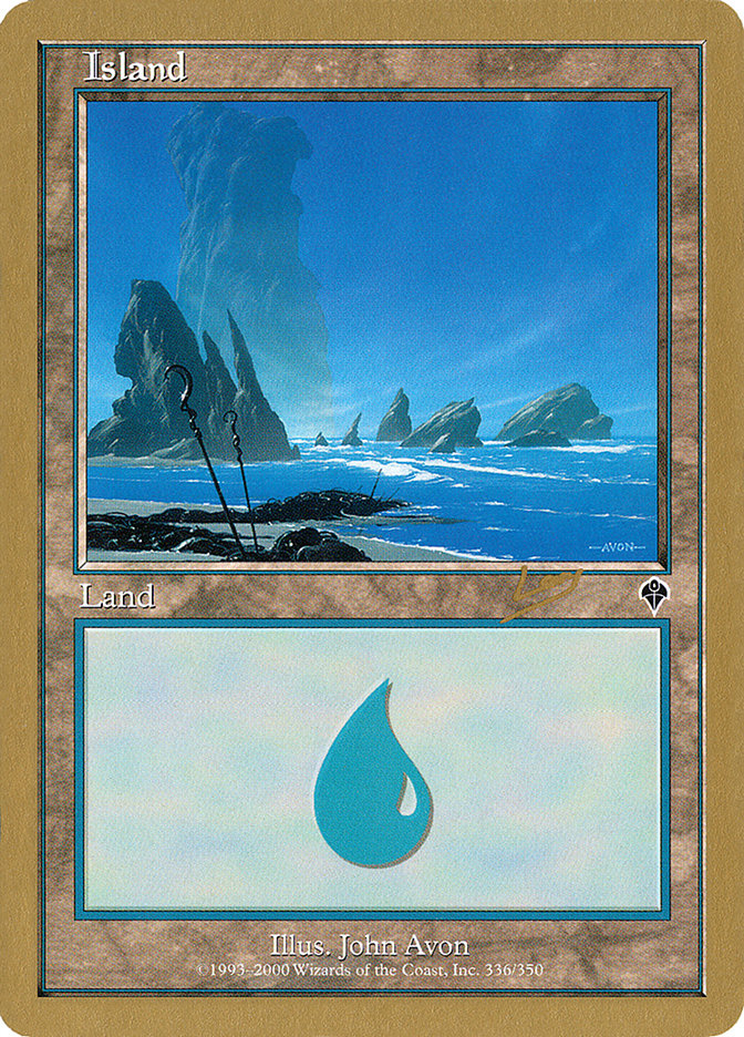 Island (rl336) (Raphael Levy) [World Championship Decks 2002] | Black Swamp Games