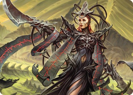 Testament Bearer Art Card [Phyrexia: All Will Be One Art Series] | Black Swamp Games