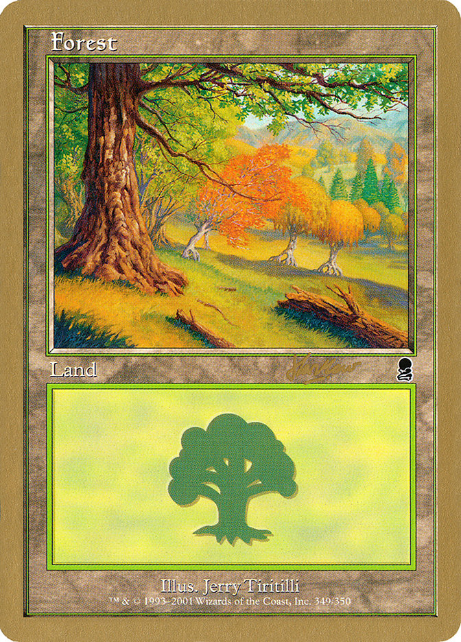 Forest (shh349) (Sim Han How) [World Championship Decks 2002] | Black Swamp Games