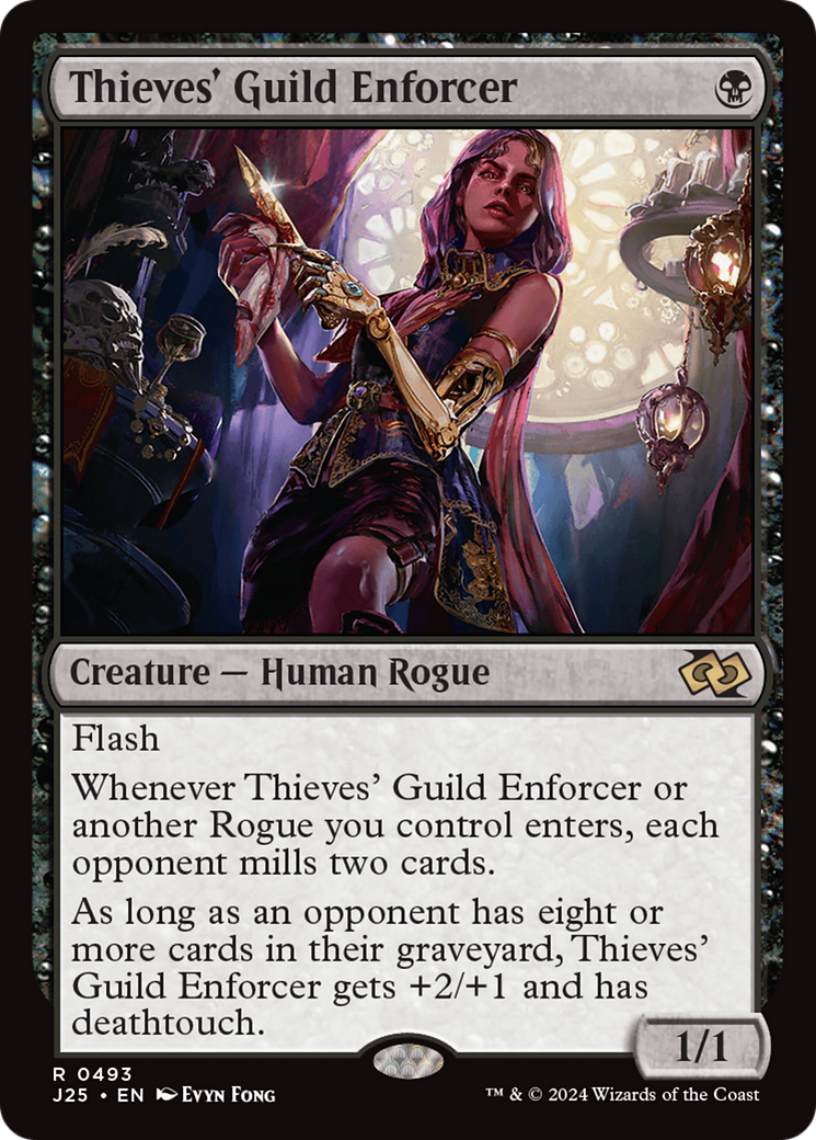 Thieves' Guild Enforcer [Foundations Jumpstart] | Black Swamp Games