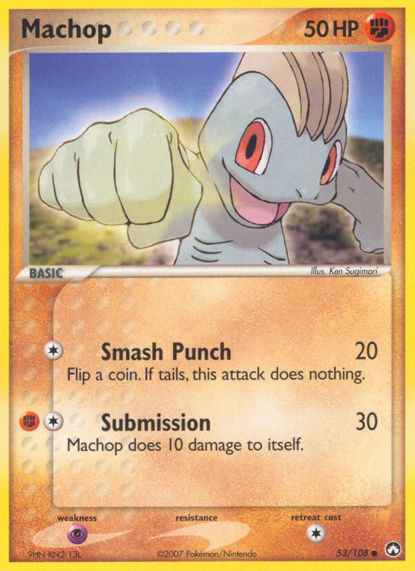 Machop (53/108) [EX: Power Keepers] | Black Swamp Games