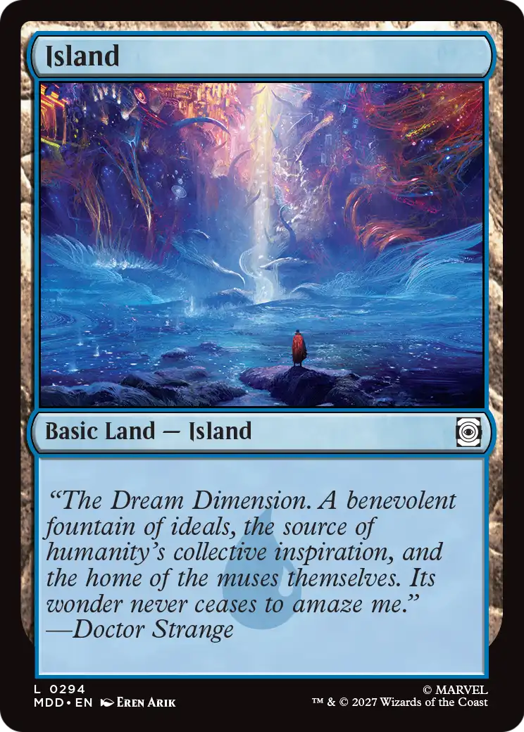 Island (0294) [Marvel: Darkhold Destiny] | Black Swamp Games