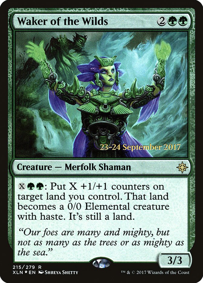 Waker of the Wilds [Ixalan Prerelease Promos] | Black Swamp Games