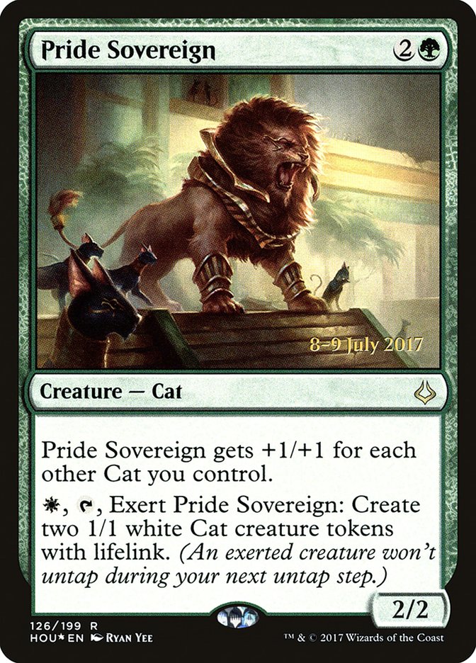 Pride Sovereign [Hour of Devastation Prerelease Promos] | Black Swamp Games