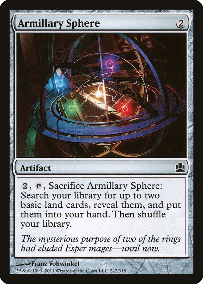 Armillary Sphere [Commander 2011] | Black Swamp Games