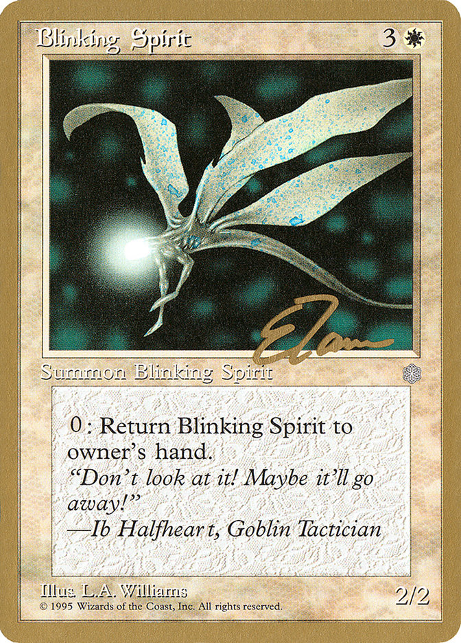 Blinking Spirit (Eric Tam) [Pro Tour Collector Set] | Black Swamp Games