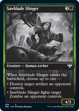 Sawblade Slinger [Innistrad: Double Feature] | Black Swamp Games