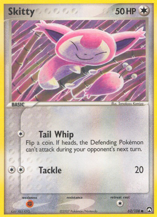 Skitty (62/108) [EX: Power Keepers] | Black Swamp Games