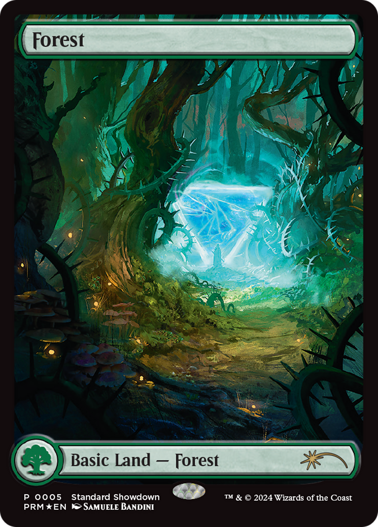 Forest (Samuele Bandini) (2024) [Standard Showdown Promos] | Black Swamp Games