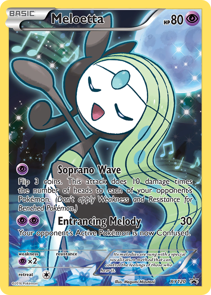 Meloetta (XY120) [XY: Black Star Promos] | Black Swamp Games