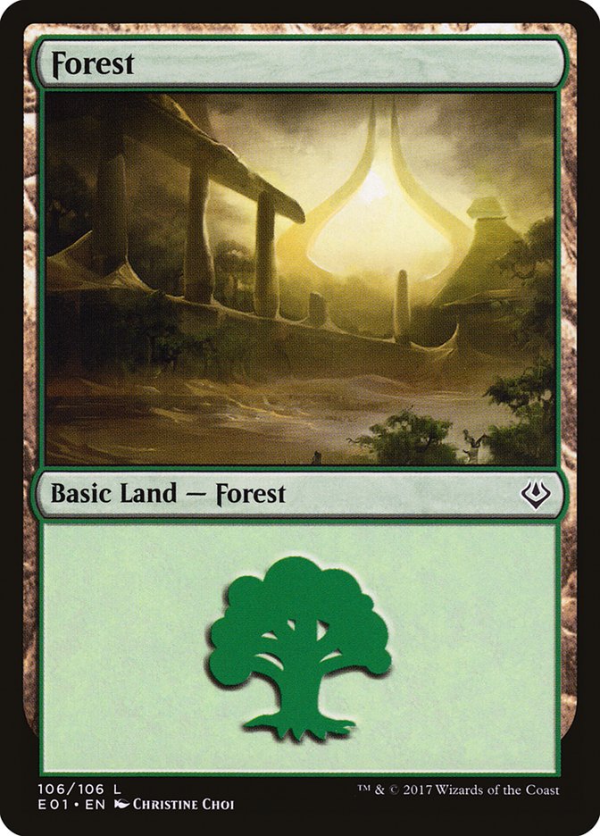 Forest (106) [Archenemy: Nicol Bolas] | Black Swamp Games