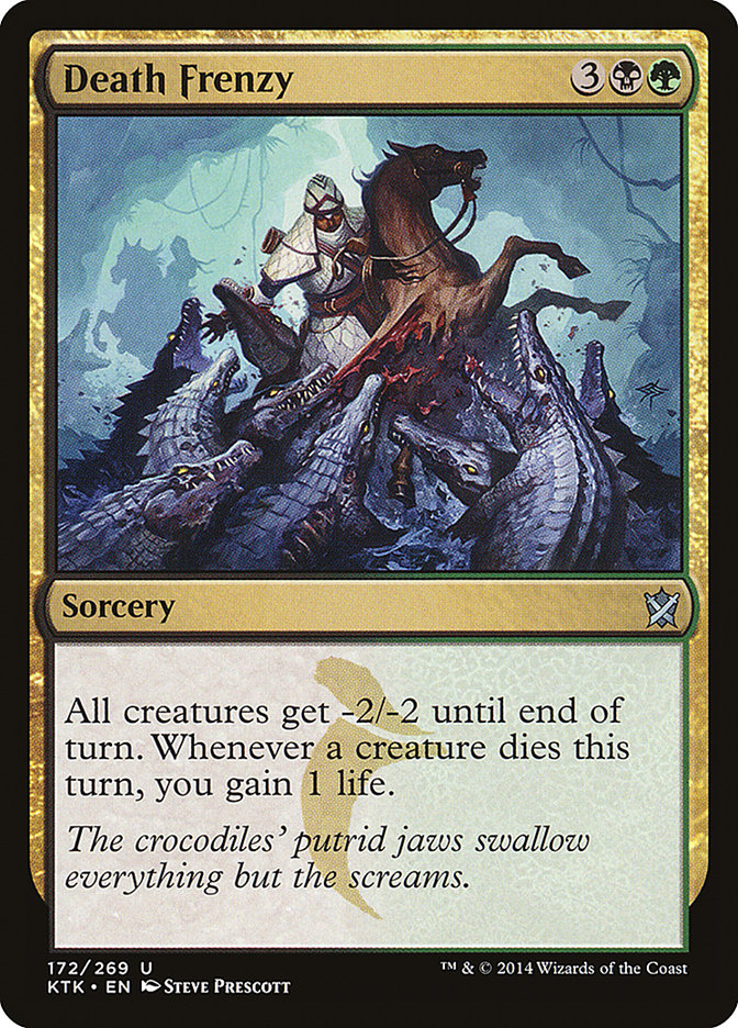Death Frenzy [Khans of Tarkir] | Black Swamp Games