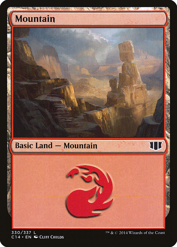 Mountain (330) [Commander 2014] | Black Swamp Games