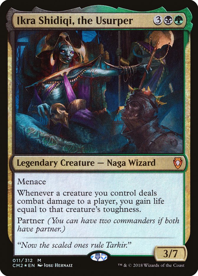 Ikra Shidiqi, the Usurper [Commander Anthology Volume II] | Black Swamp Games
